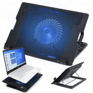 Suporte Para Notebook Com Cooler 4 Níveis de Ajuste