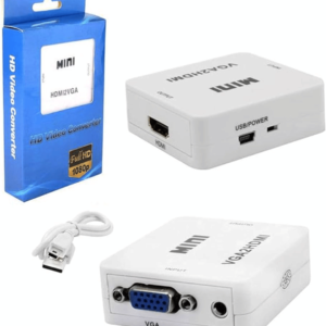 Conversor Para Aparelho Com VGA x Hdmi  Tv Ou Monitor